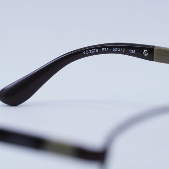🕶️ New Vogue VO3976 934 Eyeglasses - Brown Multicolor Frame - Picture 5 of 8